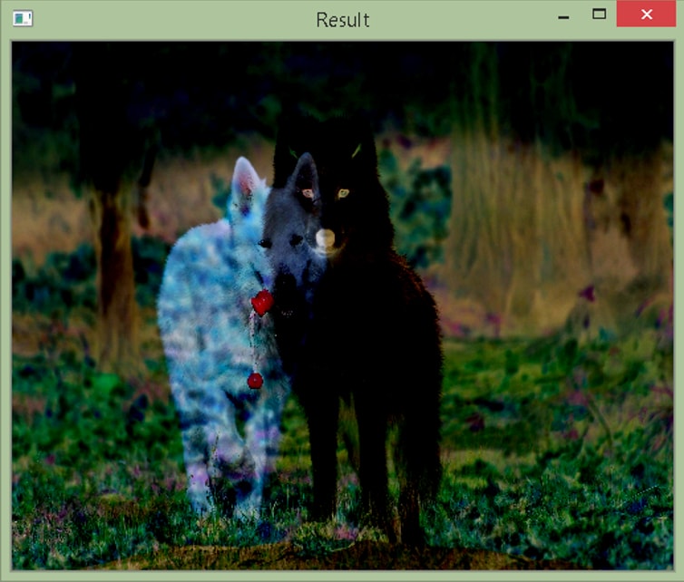 subtracted image: Arithmetic and Bitwise Operations